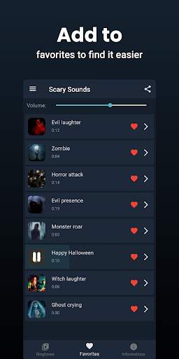 Scary horror sounds screenshot 3