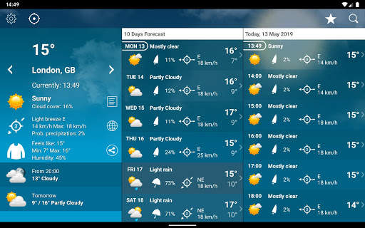 Weather XL Austria PRO screenshot 11