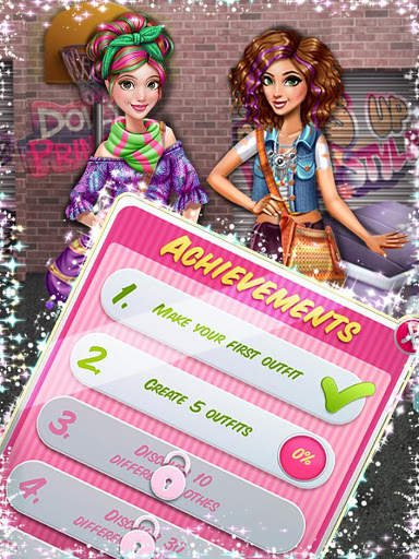 Dress up Game: Dolly Hipsters screenshot 14