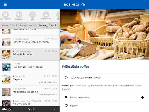 ROBINSON App screenshot 10