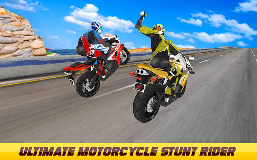 Bike Attack Racing game : Motorcycle Stunt Rider screenshot 2