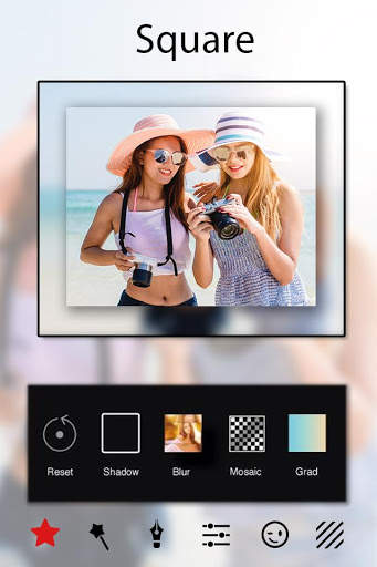 Square Pic Collage Maker, No crop Photo Editor screenshot 5