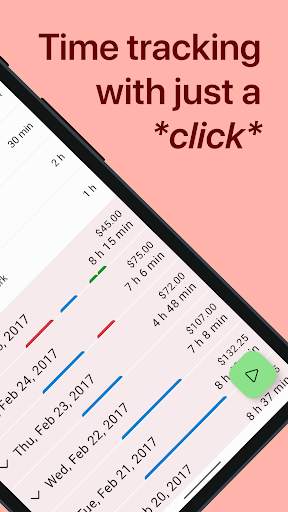 WorkingHours - Time Tracking screenshot 2