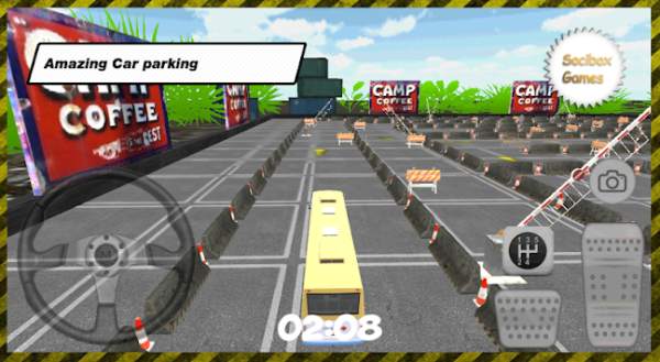 Parkir ekstrim Bus Mobil screenshot 5