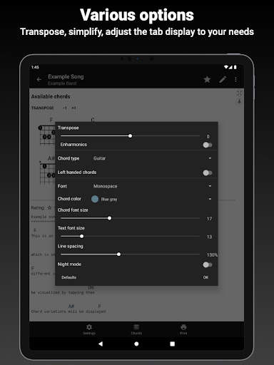 GuitarTab - Tabs and chords screenshot 10