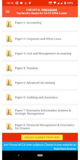 CA Intermediate | IPCC (Inter) ICAI screenshot 4