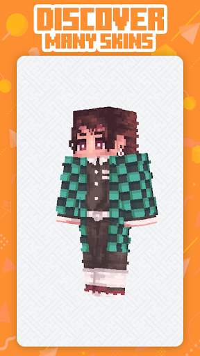 Male Anime Skin Minecraft screenshot 2