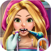 Long Hair Princess Dentist icon