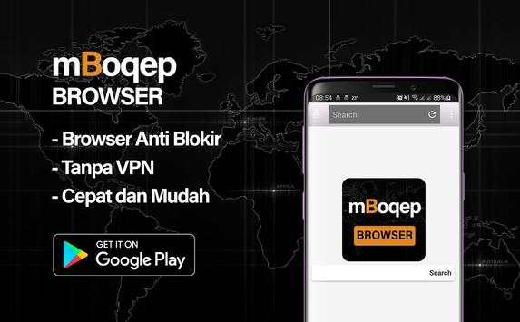 mBoqep Browser screenshot 1