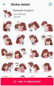 Romantic Couple Stickers screenshot 3
