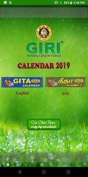 Giri Calendar 2019 screenshot 1