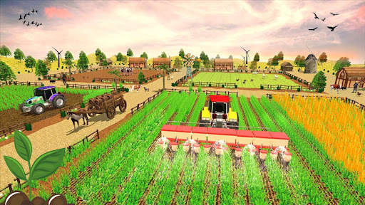 Tractor Simulator Farming Land screenshot 5