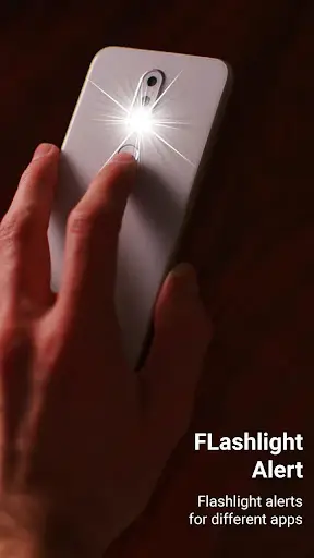 El feneri uyarısı: El feneri açık çağrı ve mesaj screenshot 4