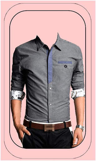 Men Shirt Photo Suit New screenshot 4