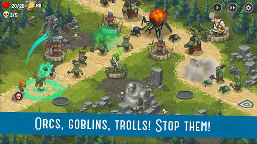 Orcs Warriors: Offline Tower Defense screenshot 5