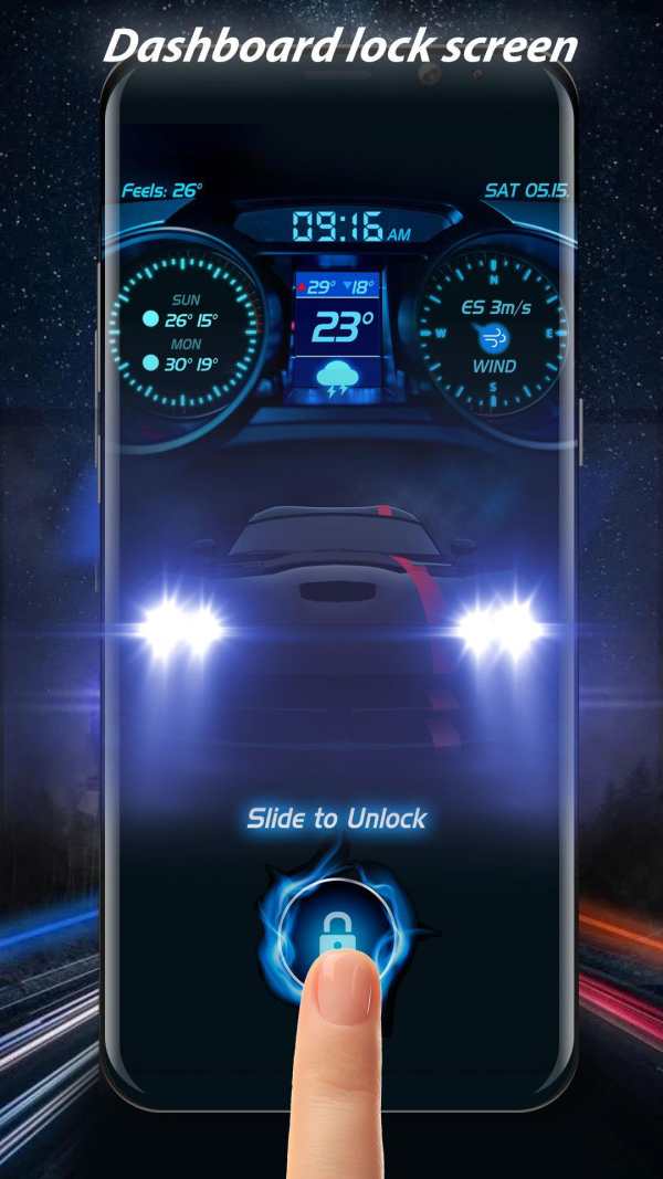 Free Phone Lock Screen App ❤ скриншот 1