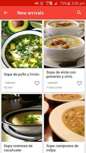 Recetas de sopa screenshot 5