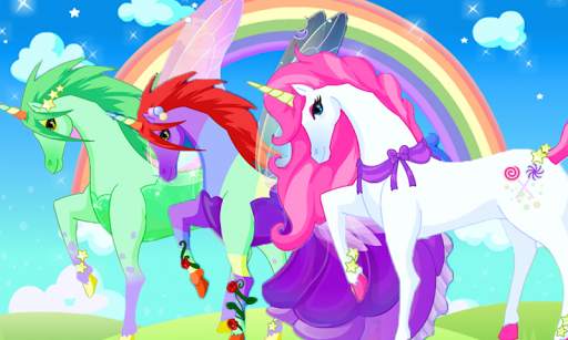 Unicorn Dress up - Girl Game screenshot 4