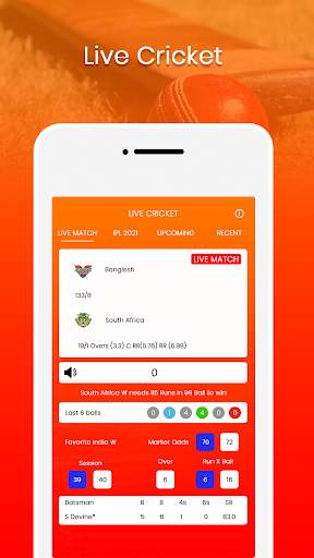 Live Cricket TV – Fast Live Cricket Score 2021 screenshot 3