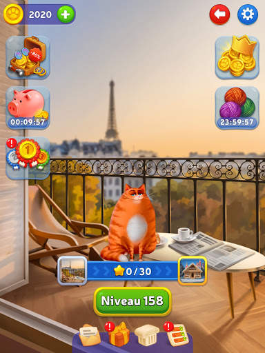 🔥Kitty Scramble: Jeu de recherche de mots screenshot 12