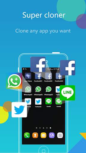 App Cloner- Multiple Chat Accounts & Clone App screenshot 1