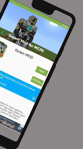 Golem Mod for MCPE screenshot 3