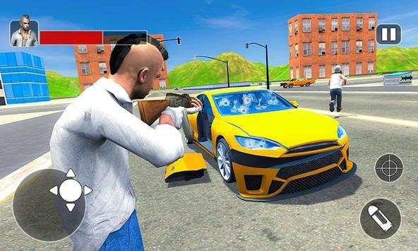 Real Gangster Theft Car Destruction Game screenshot 3
