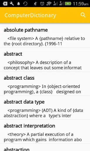 Computer Dictionary: Offline Computer Terms screenshot 3