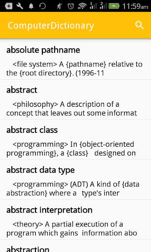 Computer Dictionary: Offline Computer Terms screenshot 3
