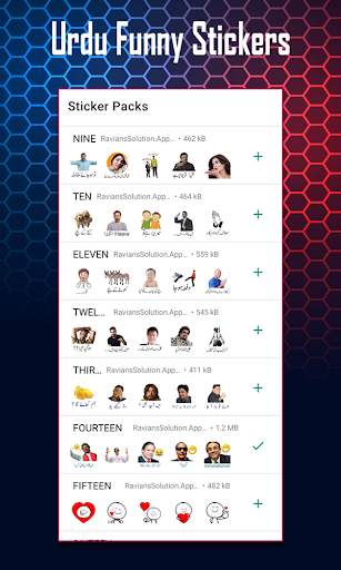 Funny Urdu Stickers For Whatsapp - WAStickerApps screenshot 1