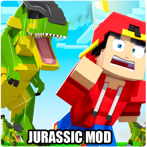 ikon Jurassic Mod For Minecraft Pe-Dinosaurs mod