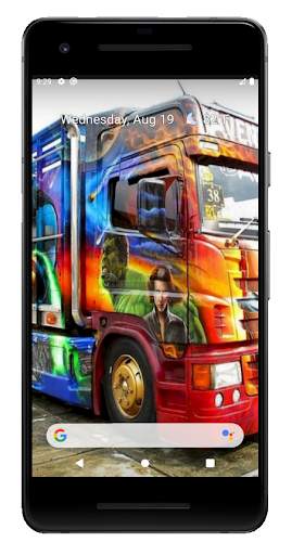 Wallpaper Truk Oleng Bagus 7 تصوير الشاشة