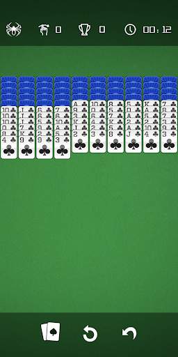 Spider Solitaire - Spider King screenshot 1