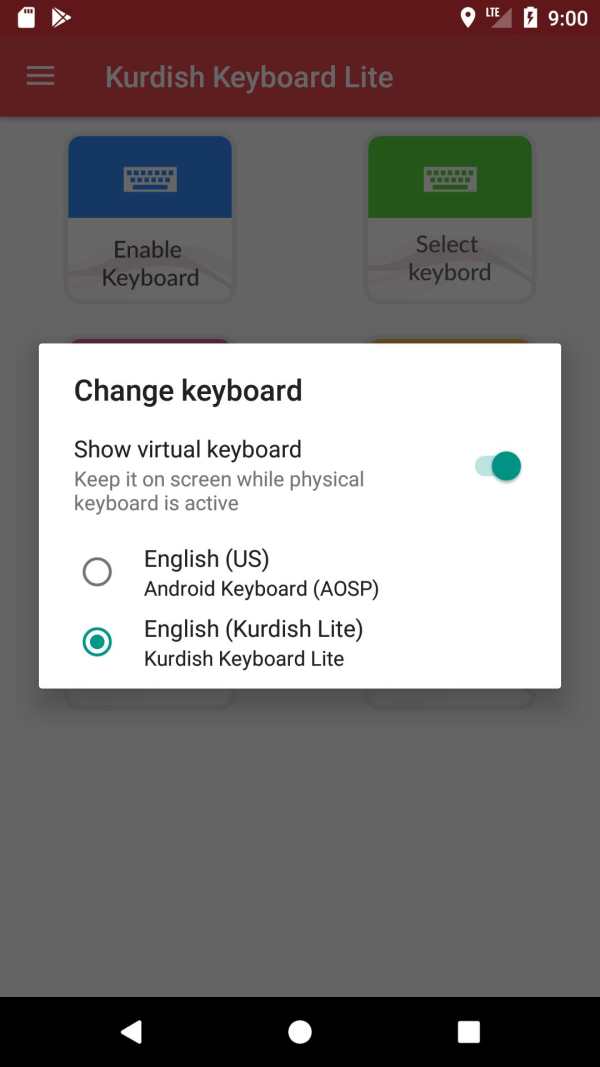 Kurdish Keyboard Lite screenshot 3