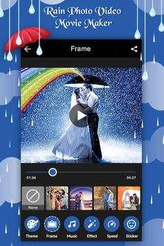 Rain Photo Video Maker With Music screenshot 2