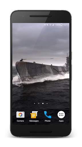 Submarine 3D Live Wallpaper screenshot 3