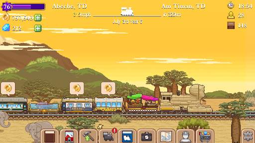 Tiny Rails - تاجر القطار 5 تصوير الشاشة