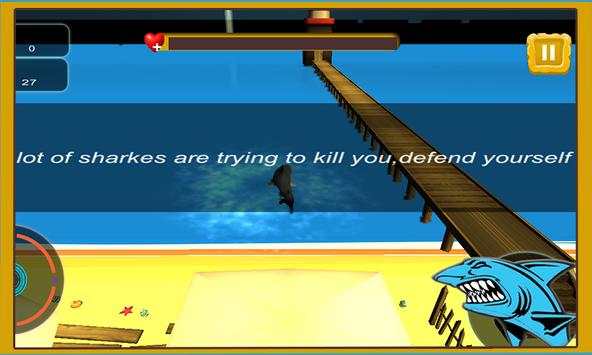 Shark Attack Simulator 3D Game screenshot 4