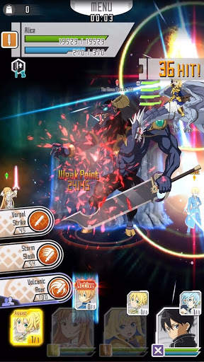 SWORD ART ONLINE:Memory Defrag screenshot 4