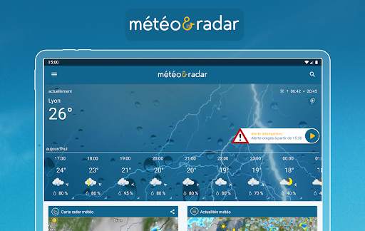 Météo & Radar - pluie et vent screenshot 9