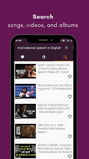 Background Music Player for Online Videos screenshot 4