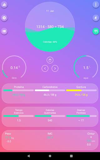 Contador de calorias - EasyFit screenshot 9