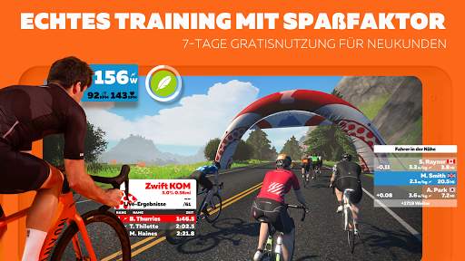 Zwift screenshot 1