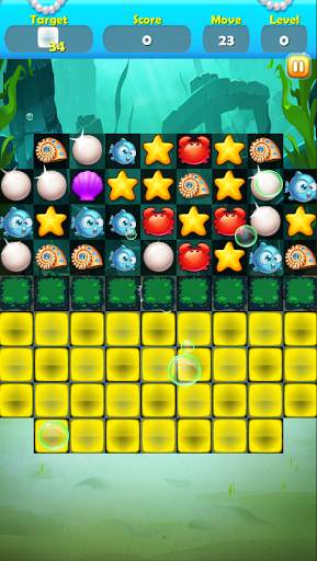 Sea Match 3: Ocean King screenshot 1