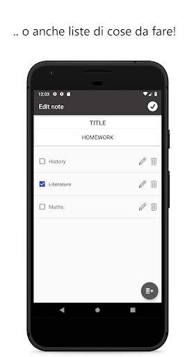 MyNotes - Blocco Note, Appunti screenshot 3