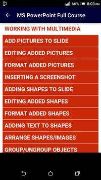 Learn MS PowerPoint Full Course - 15 Days screenshot 4