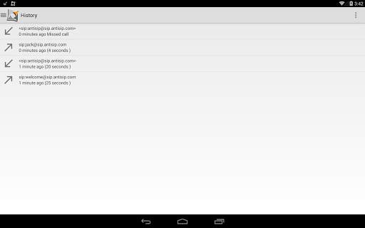 Voip By Antisip ( Video) screenshot 3