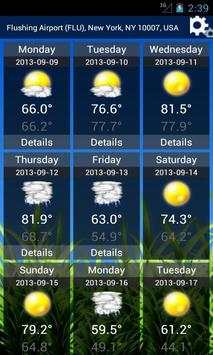 14 days Weather Flip Clock °F screenshot 3