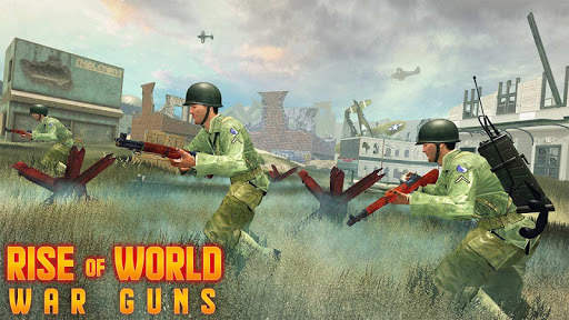 Rise of World war Guns: WWII Shooting Heroes 2021 screenshot 1