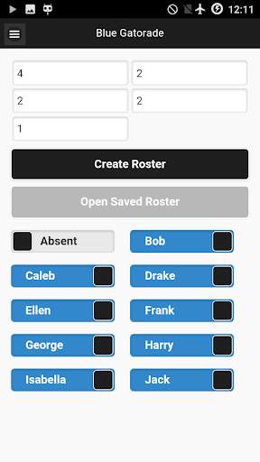 Roster Maker screenshot 2